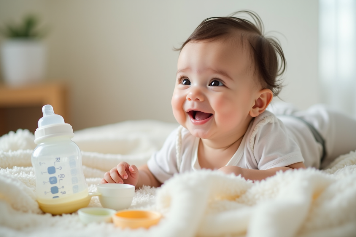 bébé alimentation