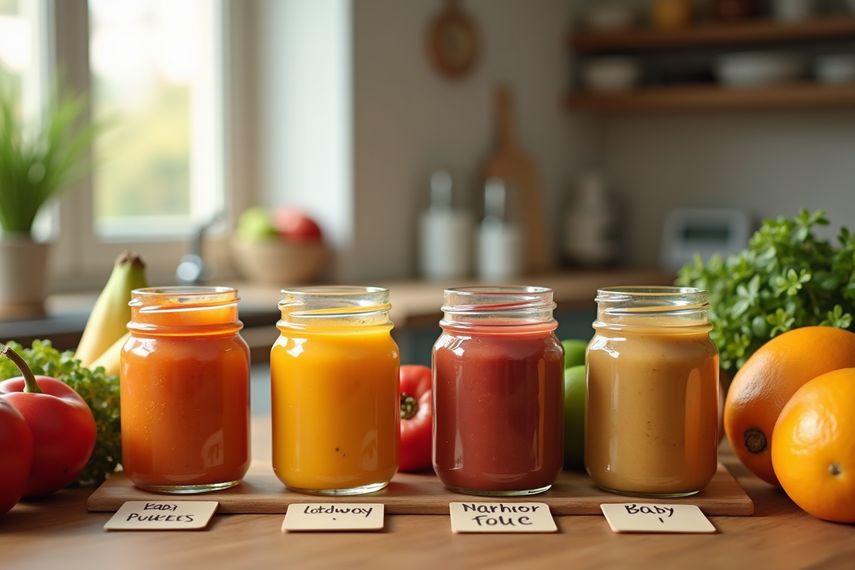 bébé purée