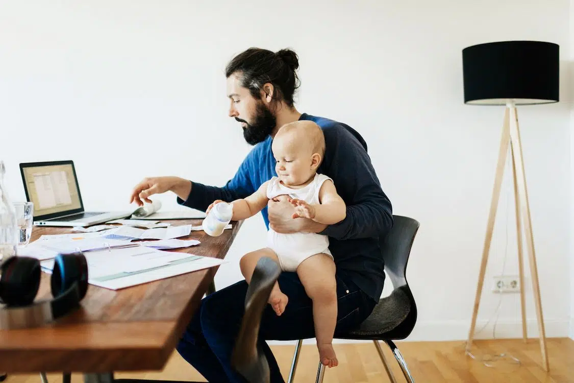 télétravail, faire garder ses enfants